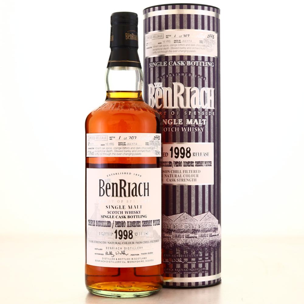 Benriach 1998 Triple Distilled Single PX Cask 16 Year Old #5171