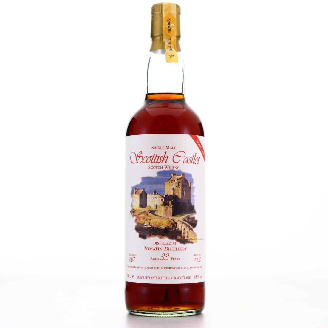 Tomatin 1967 Jack Wiebers 33 Year Old Scottish Castles
