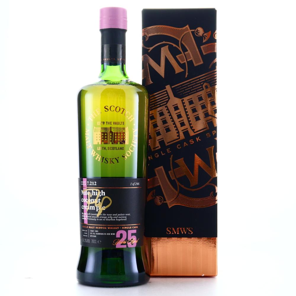 Longmorn 1993 SMWS 25 Year Old 7.212 / Signed by Pip Hills
