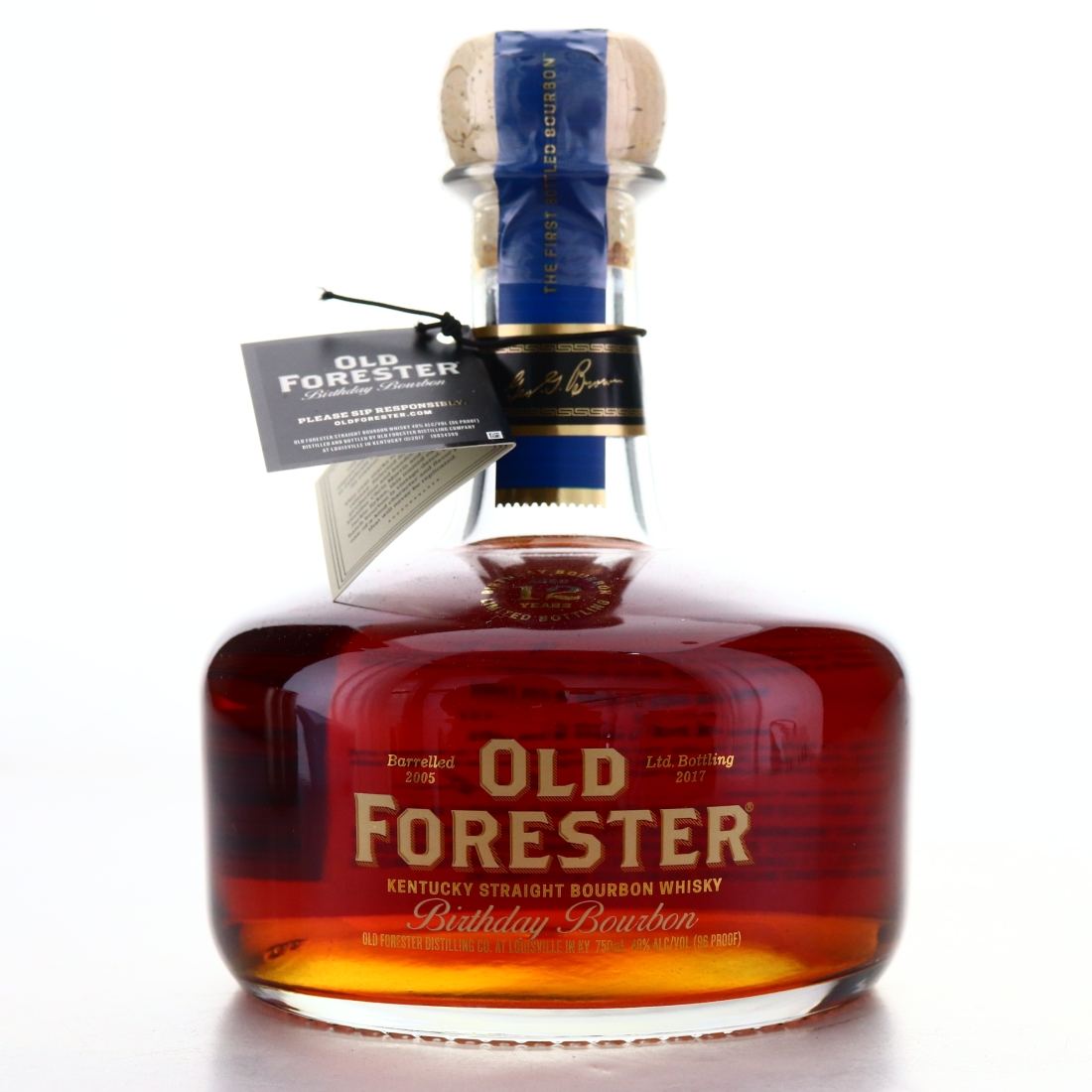 Old Forester 2005 Birthday Bourbon 12 Year Old