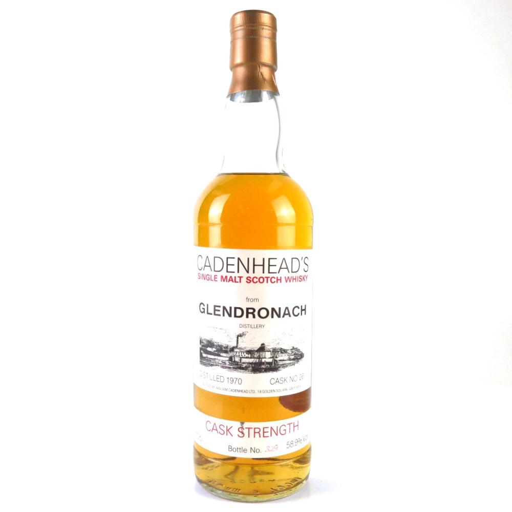 Glendronach 1970 Cadenhead's Cask Strength