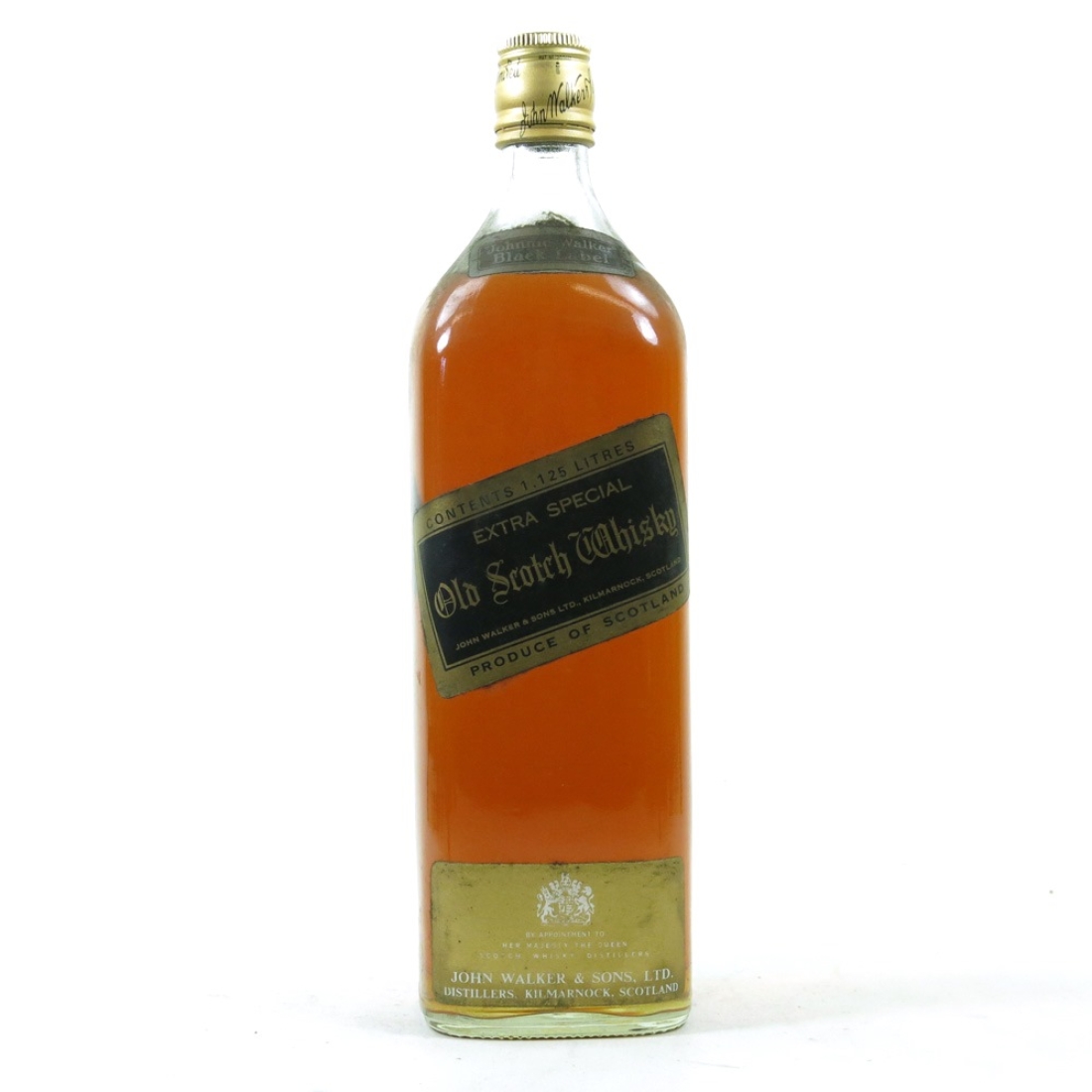 Johnnie Walker Black Label 1970s 1.125 Litre