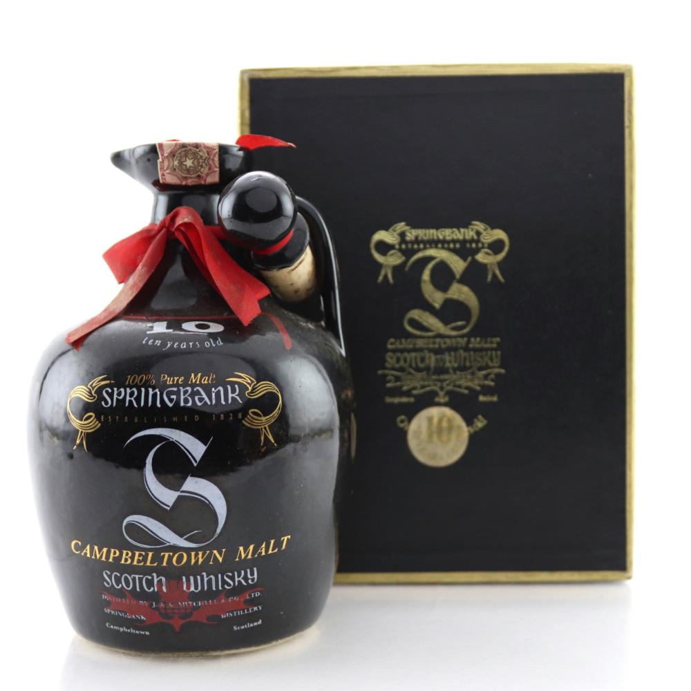 Springbank 10 Year Old Decanter 1960s