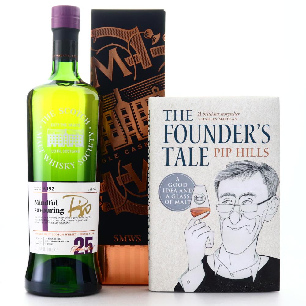 Glen Grant 1992 SMWS 25 Year Old 9.152 Signed by Pip Hills / Includes a Copy of The Founder's Tale