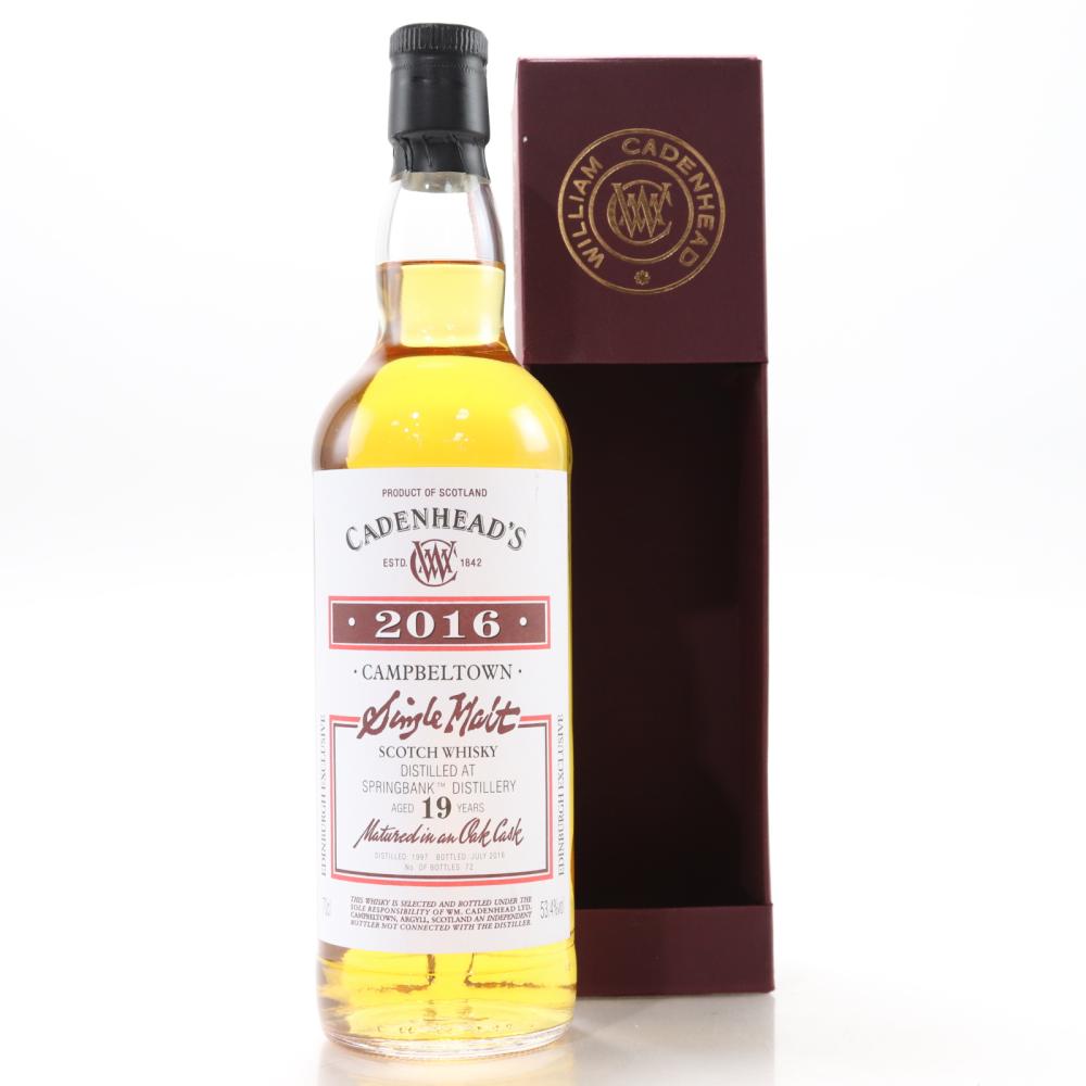 Springbank 1997 Cadenhead's 19 Year Old / Edinburgh Shop