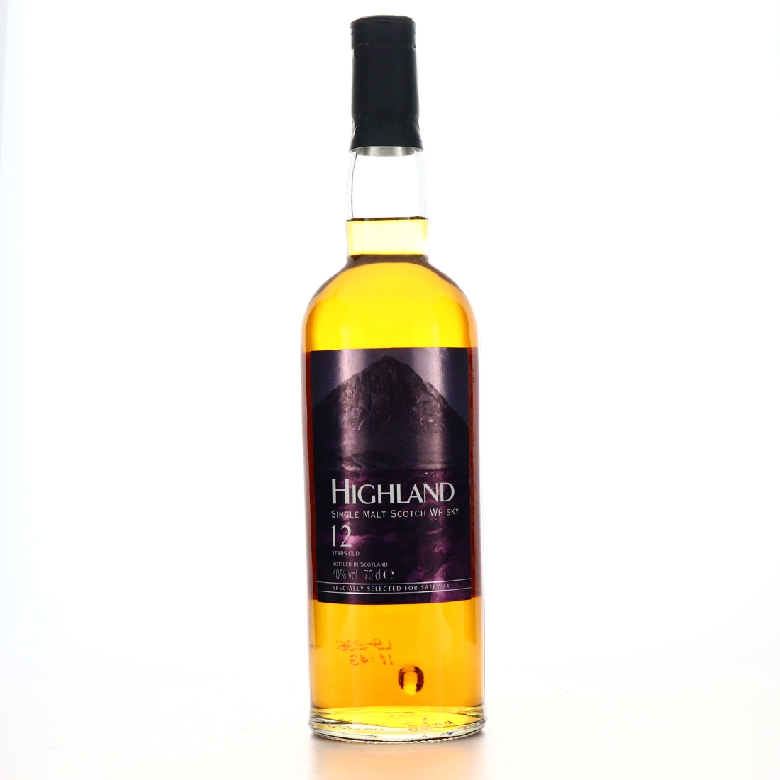 Safeways 12 Year Old Single Highland Malt