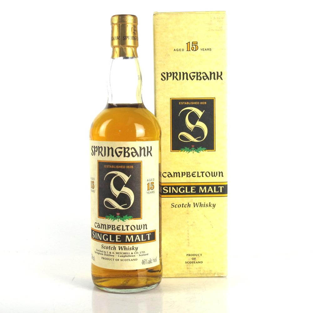 Springbank 15 Year Old 'Green Thistle' 1990s 75cl / US Import