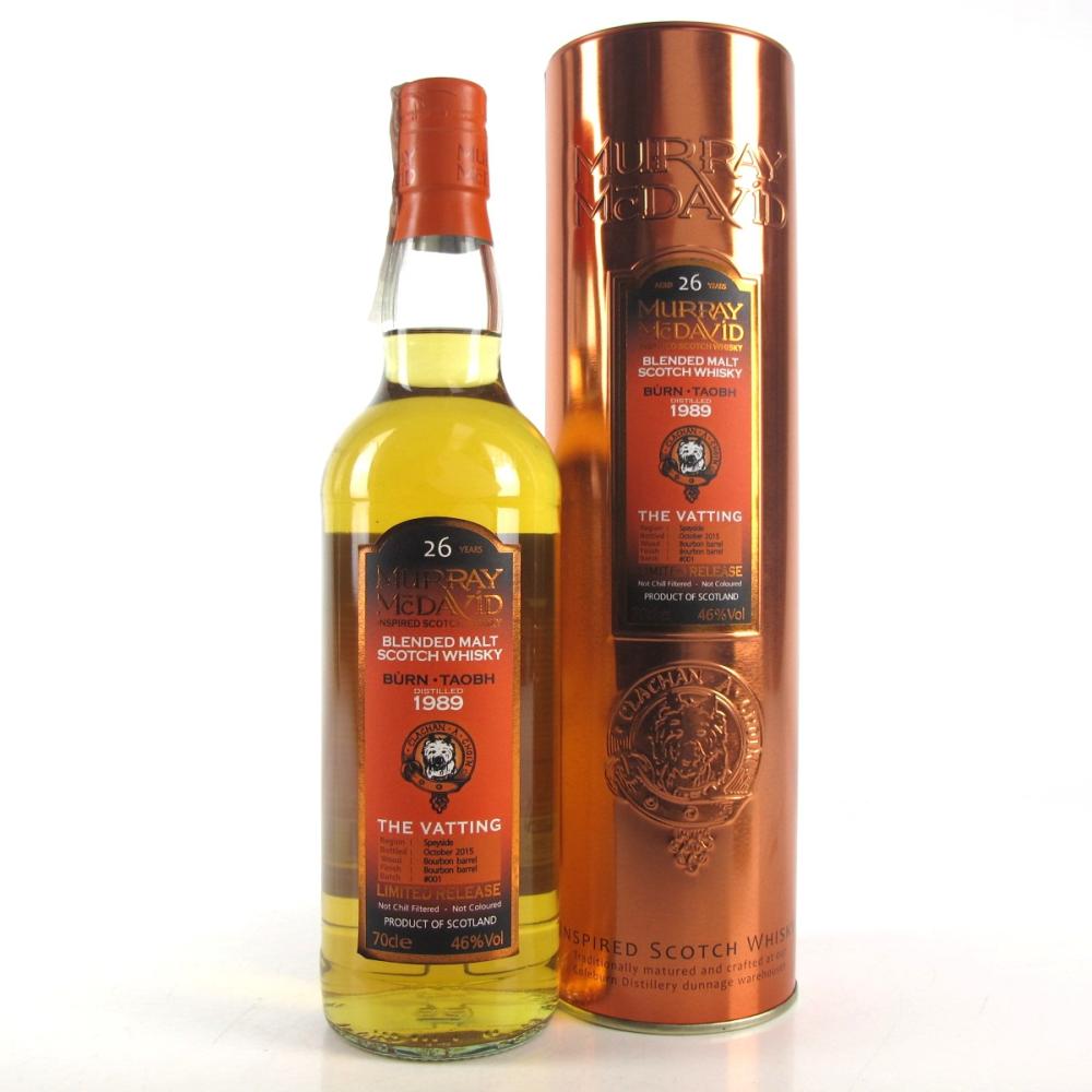 Burn Taobh 1989 Murry McDavid 26 Year Old Blended Malt