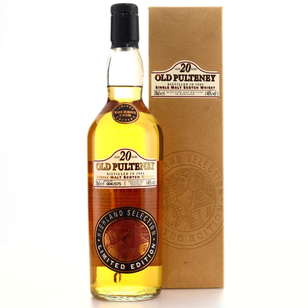 Old Pulteney 1982 Bourbon Cask 20 Year Old