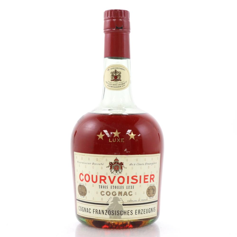 Courvoisier 3 Star Luxe Cognac 1960s