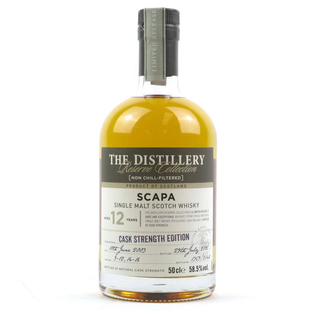 Scapa 2003 Reserve Collection 12 Year Old / Single Cask Edition