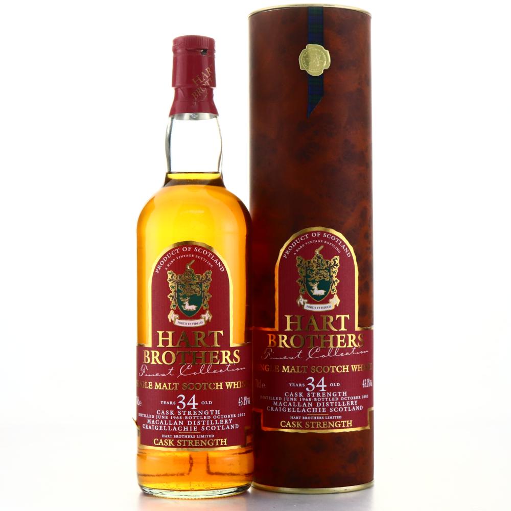 Macallan 1968 Hart Brothers 34 Year Old Cask Strength