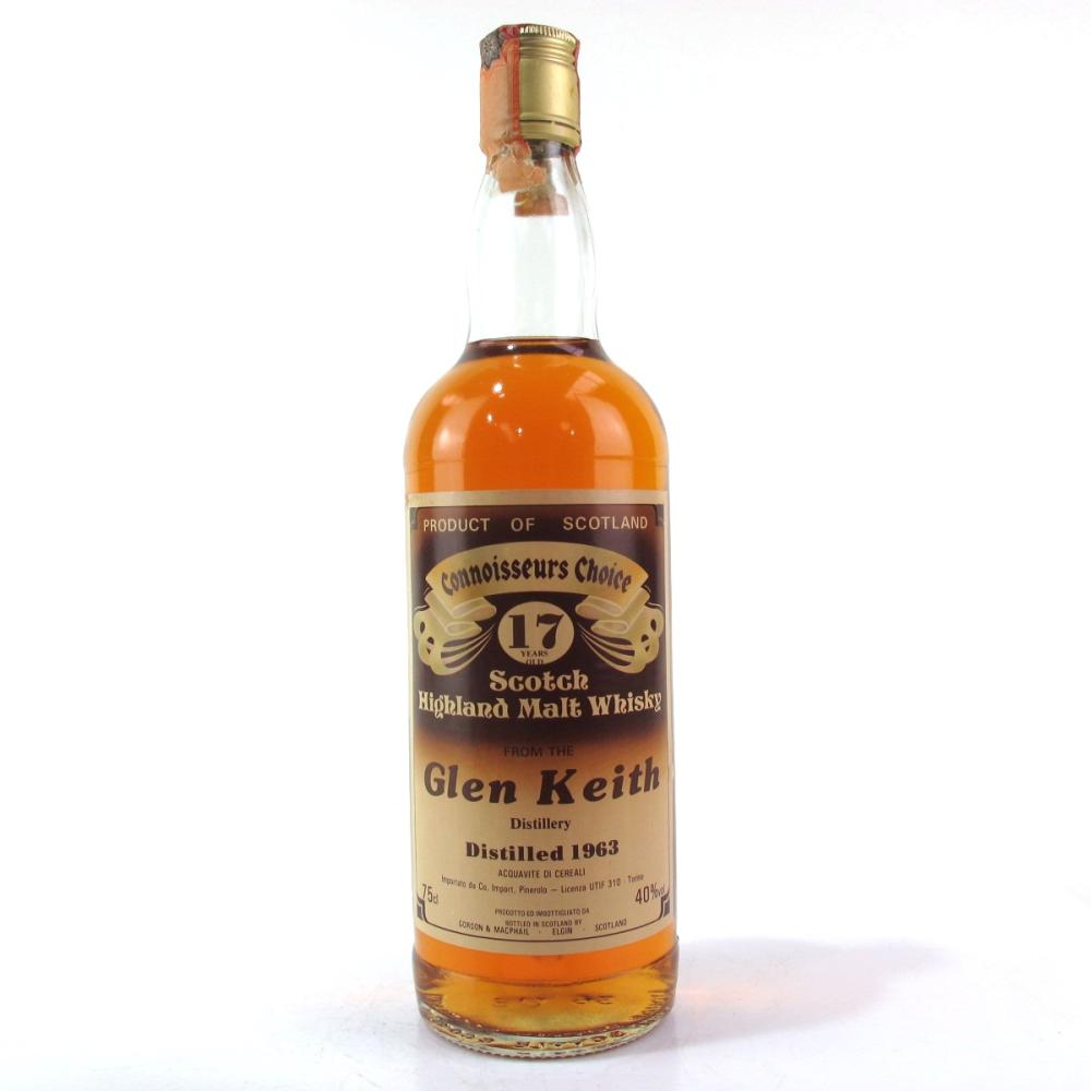 Glen Keith 1963 Gordon and MacPhail 17 Year Old / Pinerolo Import