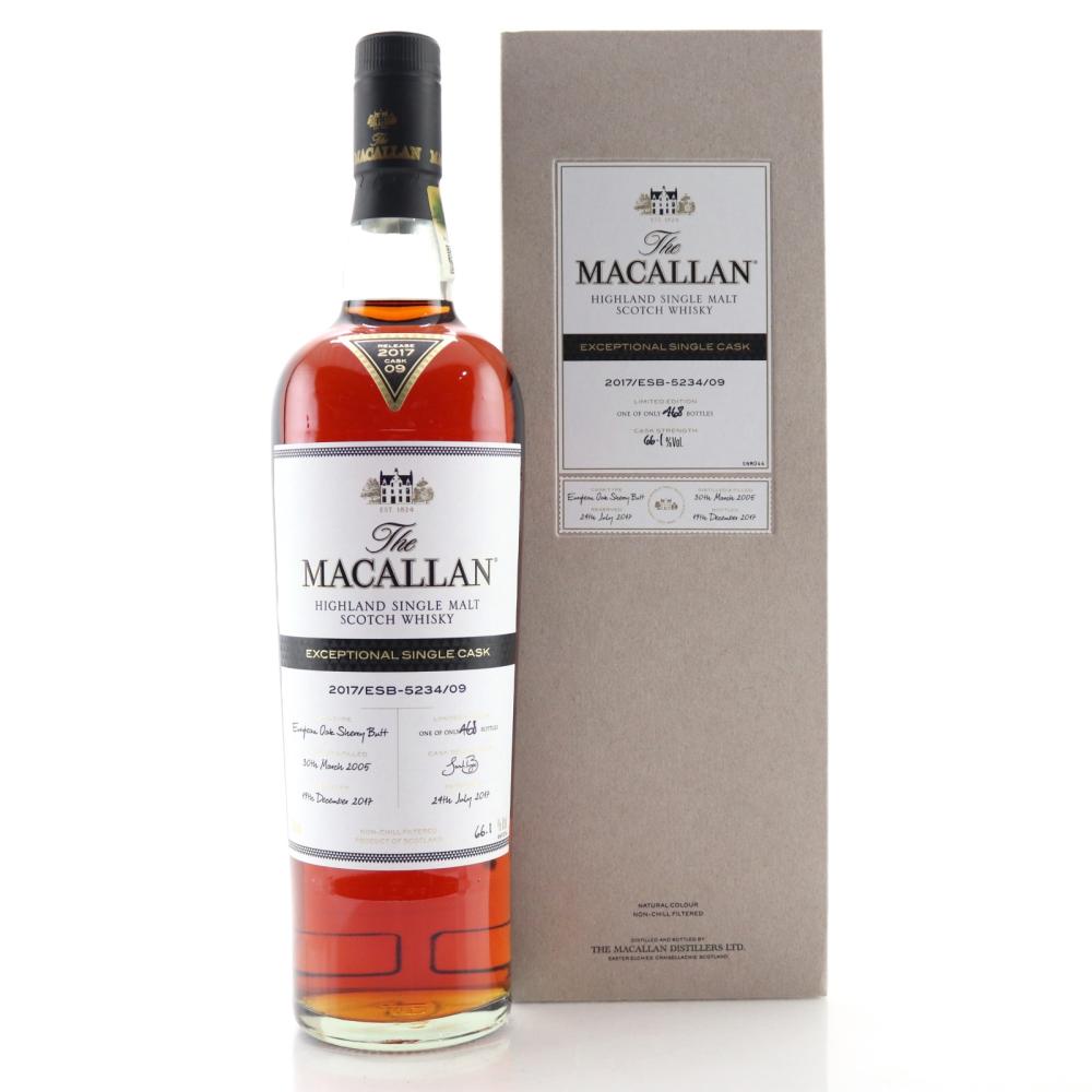Macallan 2005 Exceptional Cask #5234-09