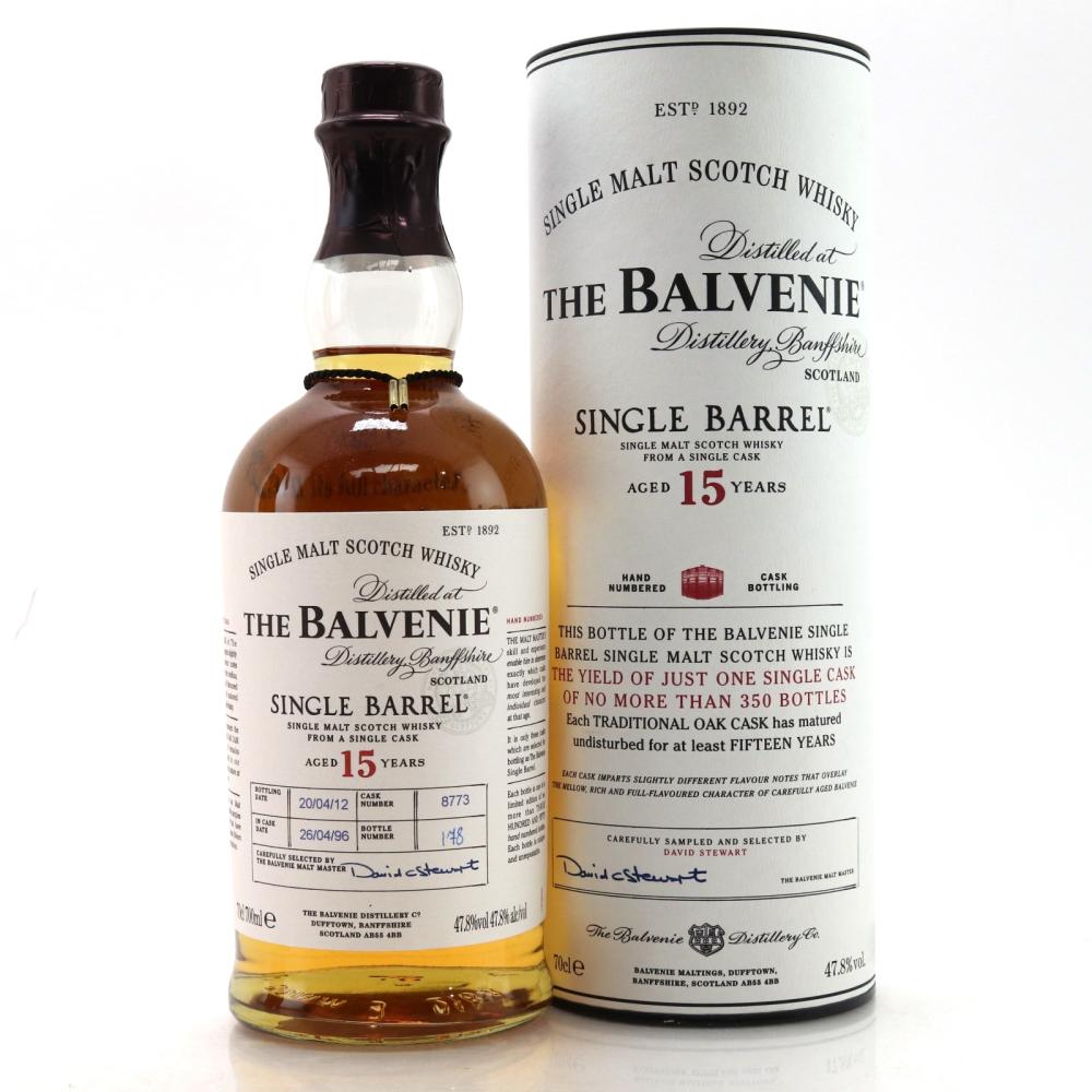 Balvenie 1996 Single Barrel 15 Year Old #8773