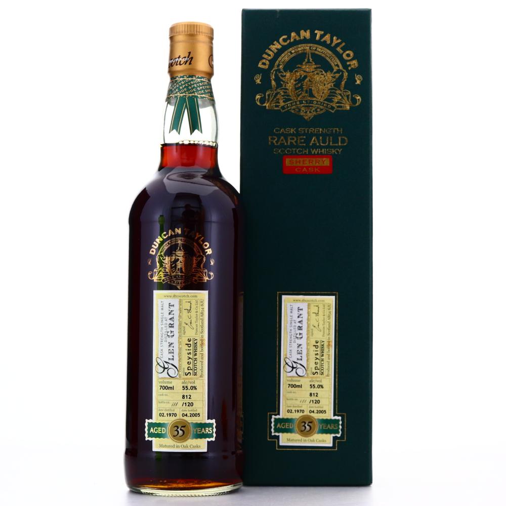 Glen Grant 1970 Duncan Taylor 35 Year Old Sherry Cask