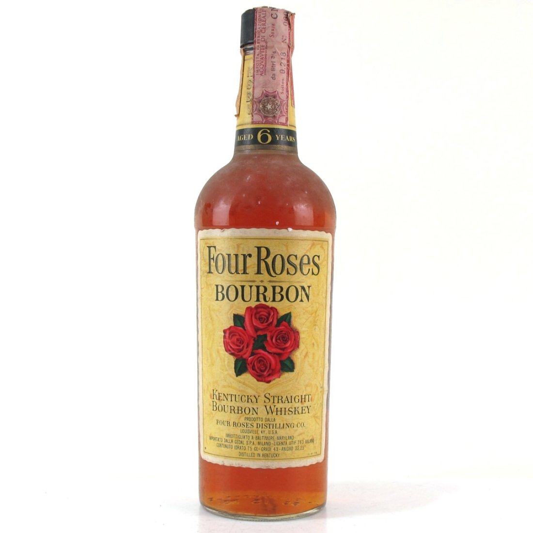 Four Roses Kentucky Straight Bourbon 1960s