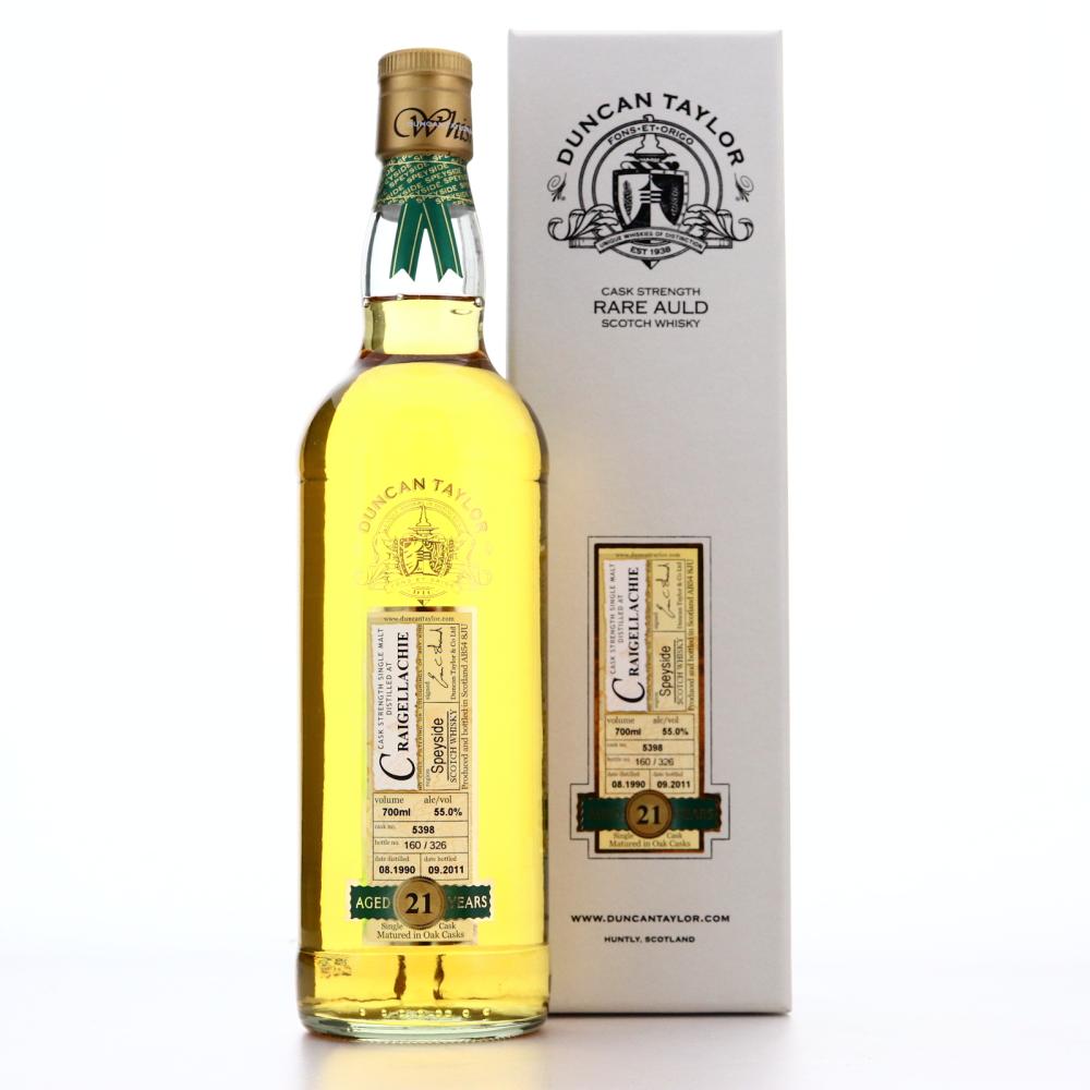 Craigellachie 1990 Duncan Taylor 21 Year Old