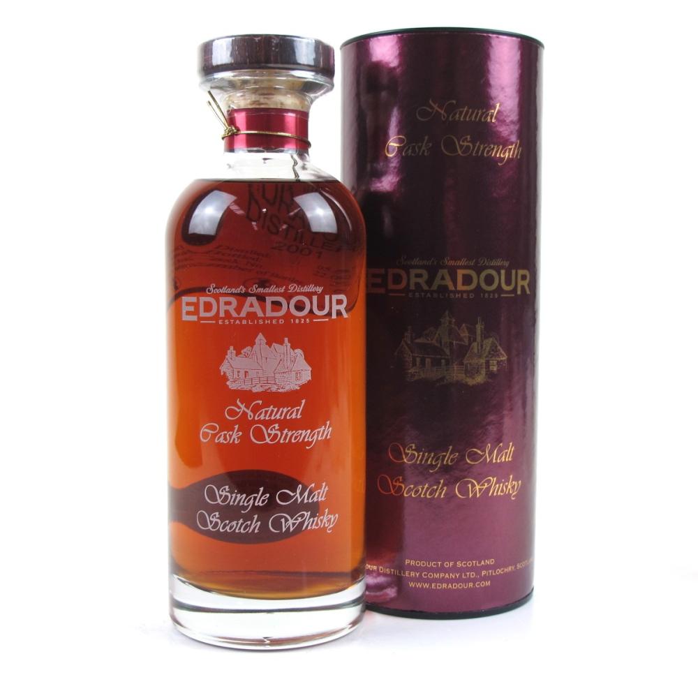 Edradour 2001 Signatory Vintage Cask Strength Decanter