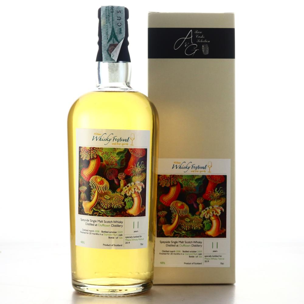 Dufftown 2008 Milan Whisky Festival 11 Year Old / Diamond Rum Cask Finish