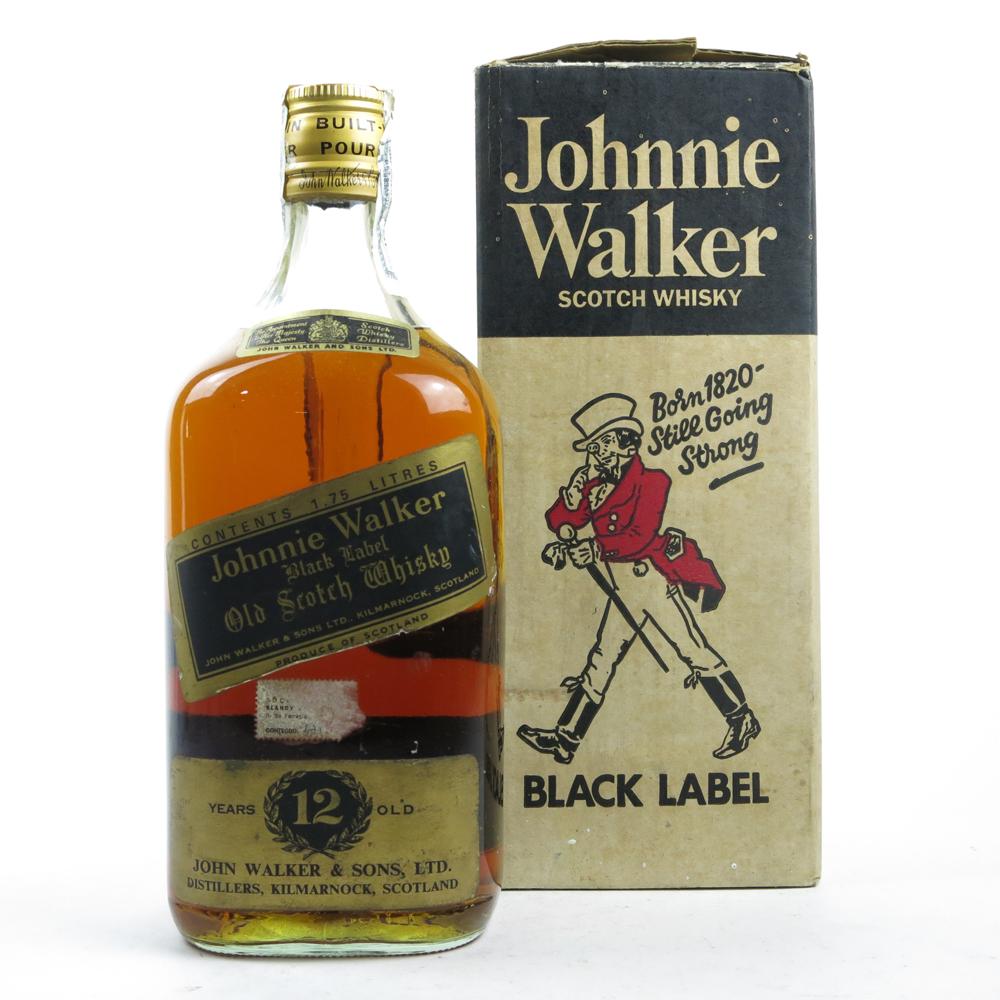 Johnnie Walker Black Label 1970/80s 1.75 Litres