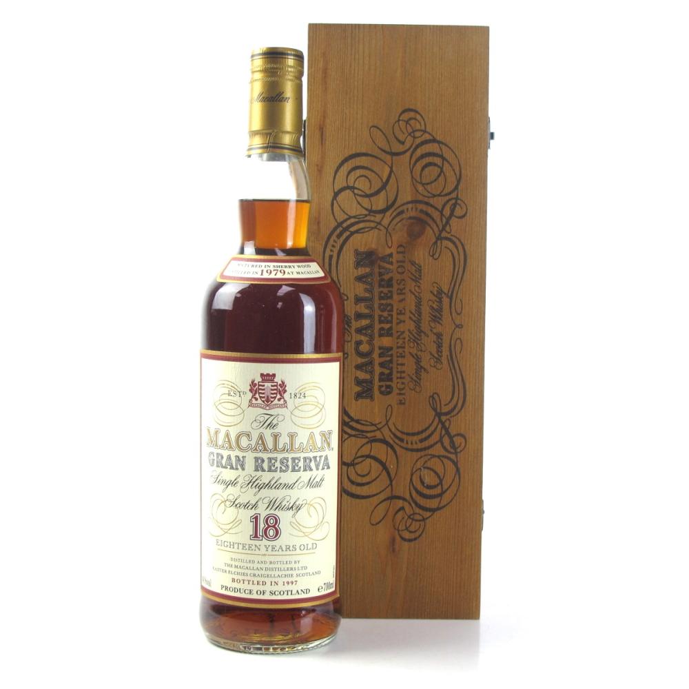 Macallan 18 Year Old Gran Reserva 1979