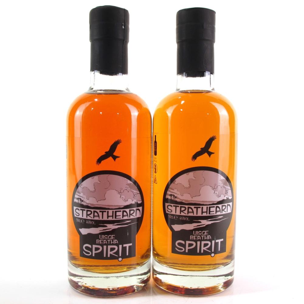 Strathearn Uisge Beatha Peated Acacia and Mulbery Wood Cask 2 x 50cl