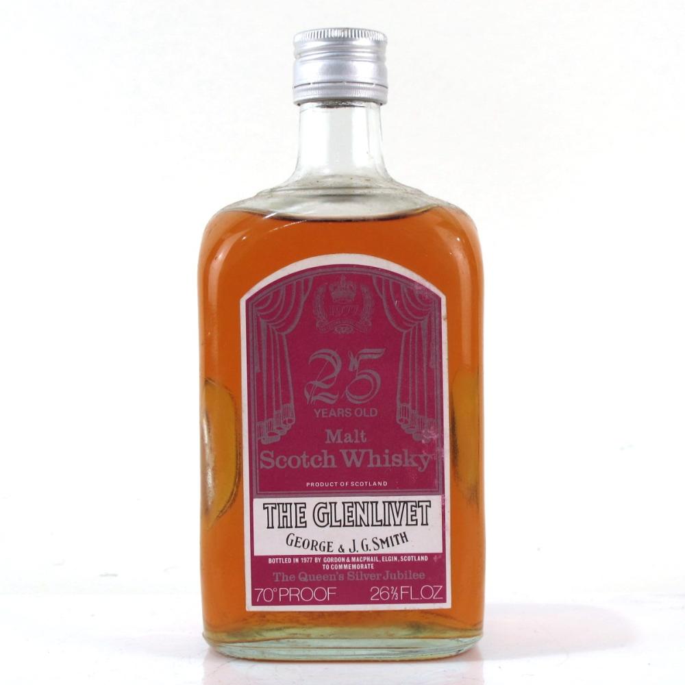 Glenlivet 25 Year Old Gordon and MacPhail / Queen's Silver Jubilee 1977