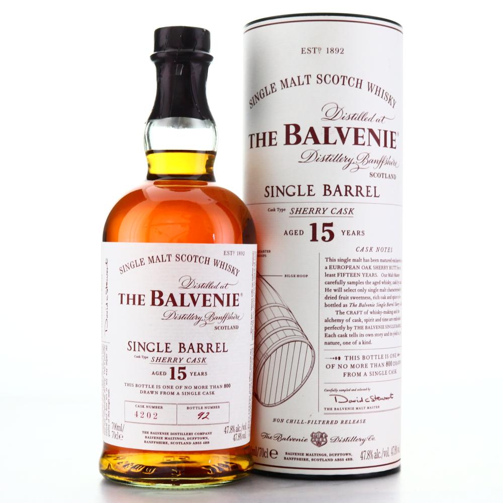Balvenie 15 Year Old Sherry Cask Single Barrel #4202