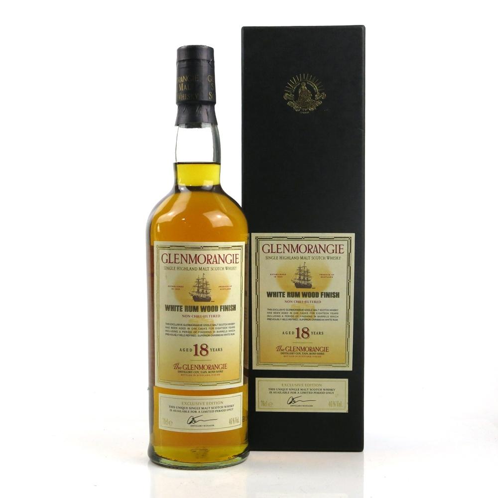 Glenmorangie White Rum Finish 18 Year Old