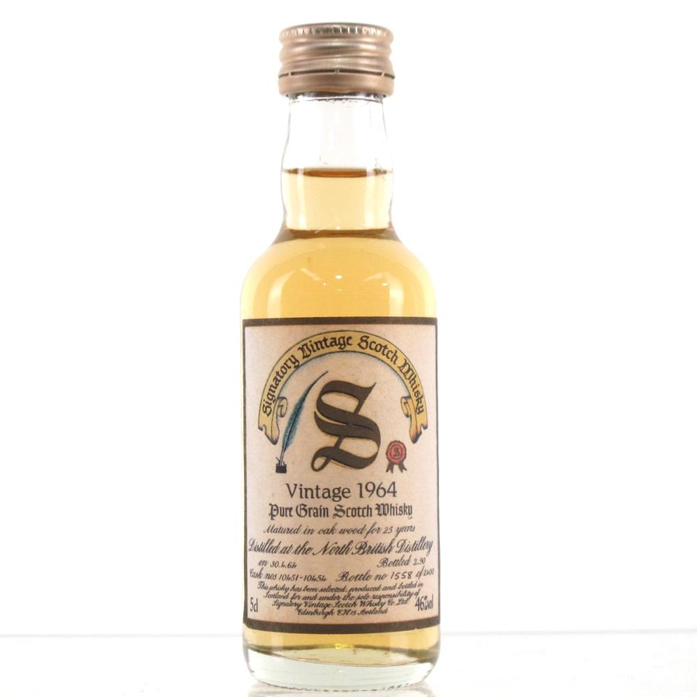 North British 1964 Signatory Vintage 25 Year Old 5cl Miniature
