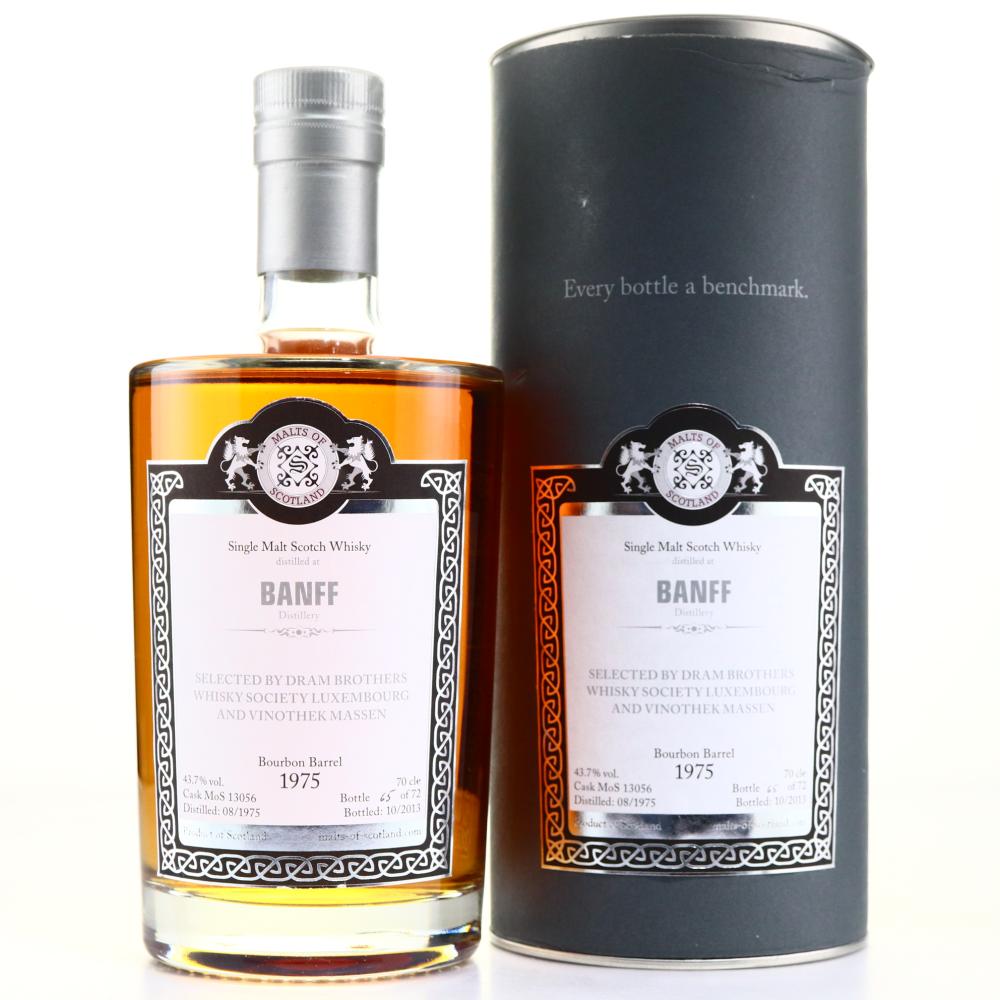 Banff 1975 Malts of Scotland Bourbon Barrel / Whisky Society of Luxembourg