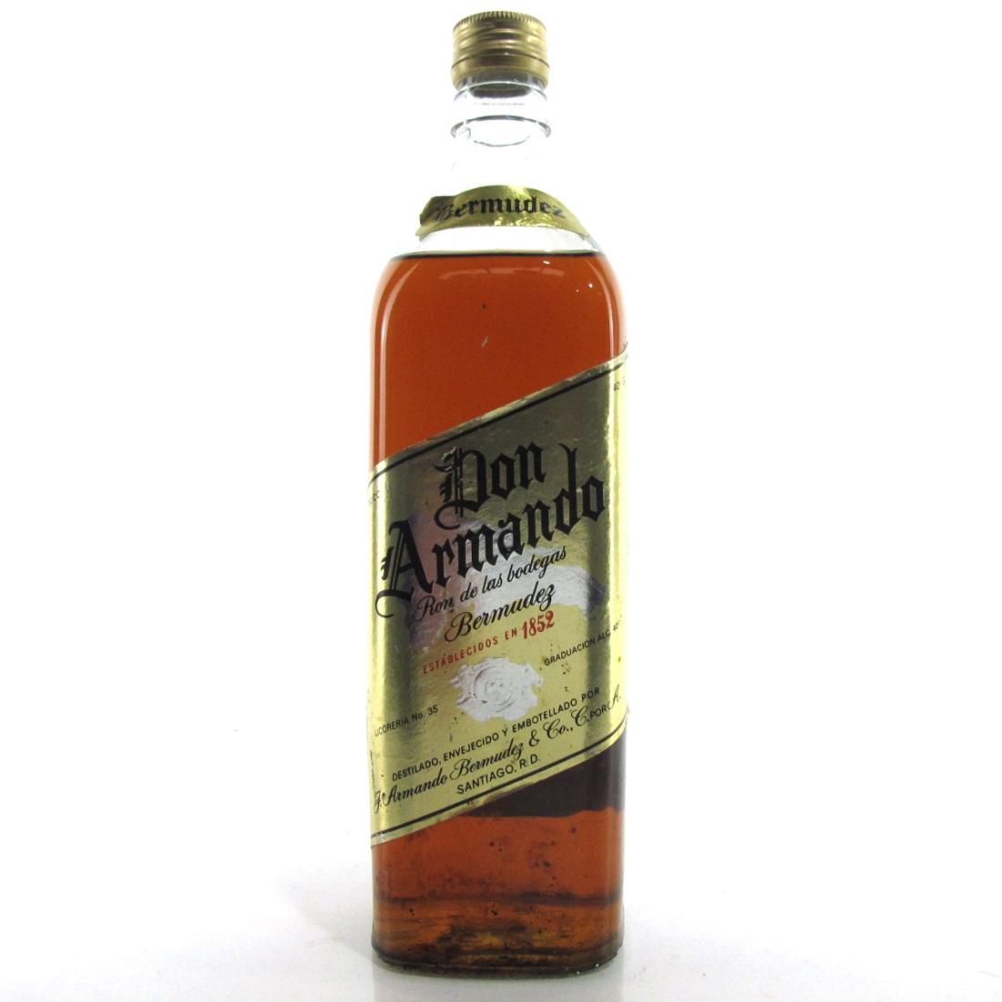 Don Armando Dominican Republic Rum 1970s Whisky | Whisky Auctioneer