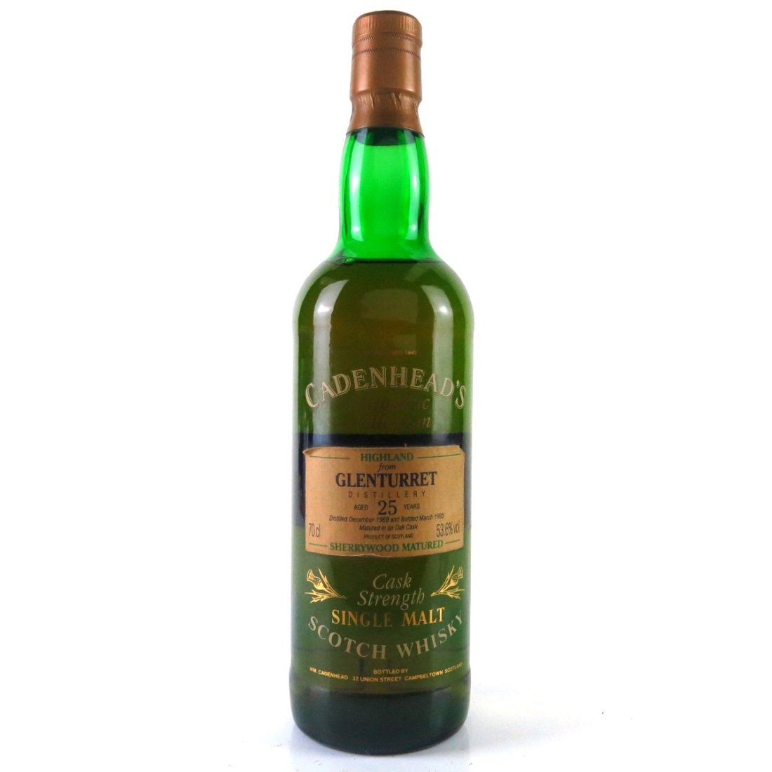 Glenturret 1969 Cadenhead's 25 Year Old