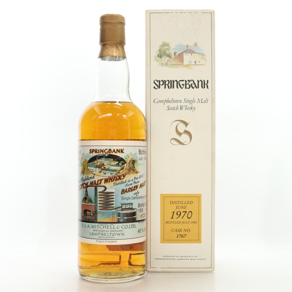 Springbank 1970 Local Barley Cask #1767