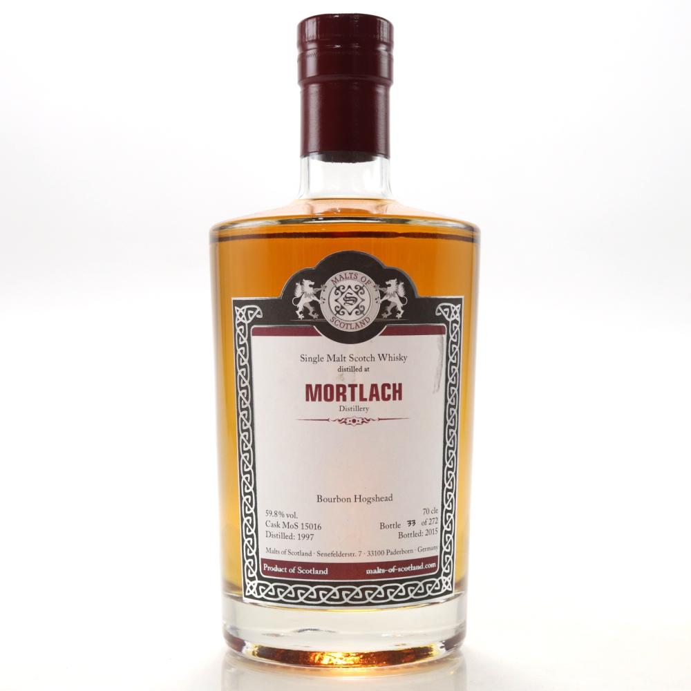 Mortlach 1997 Malts of Scotland Bourbon Hogshead