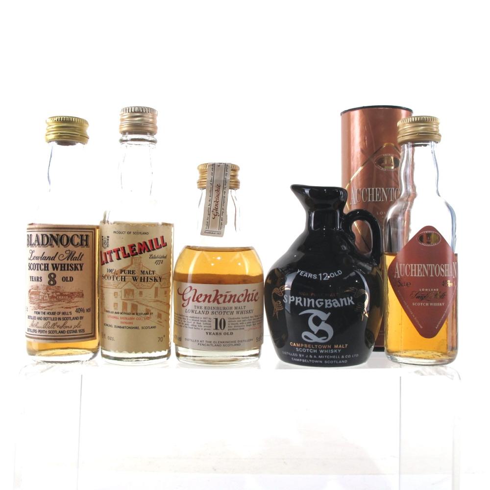 Campbeltown & Lowland Miniature Selection x 5