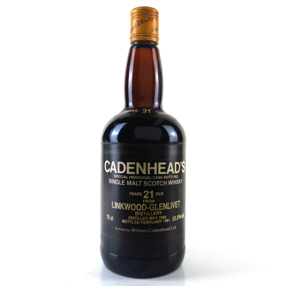 Linkwood 1969 Cadenhead's 21 Year Old