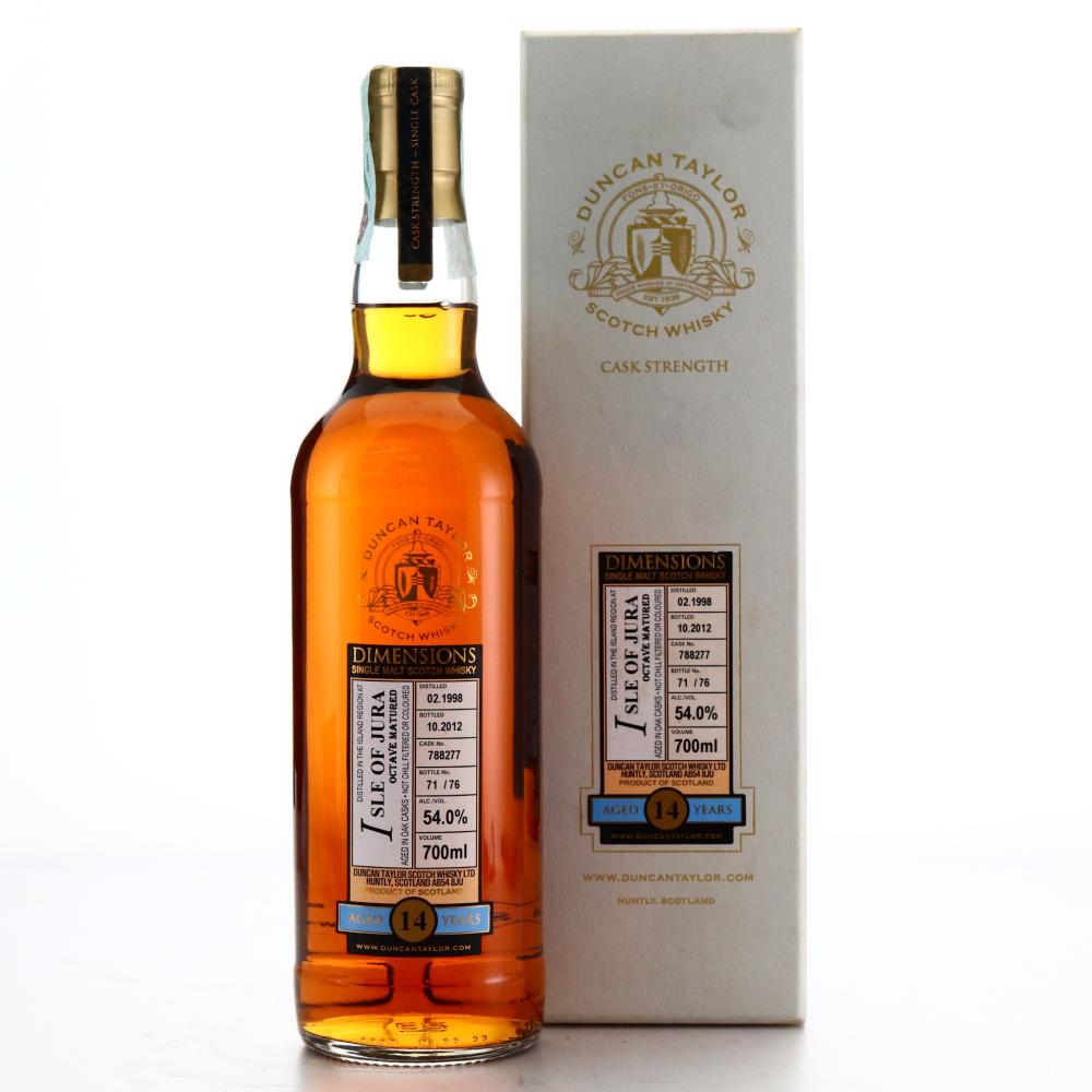 Jura 1998 Duncan Taylor 14 Year Old Dimensions