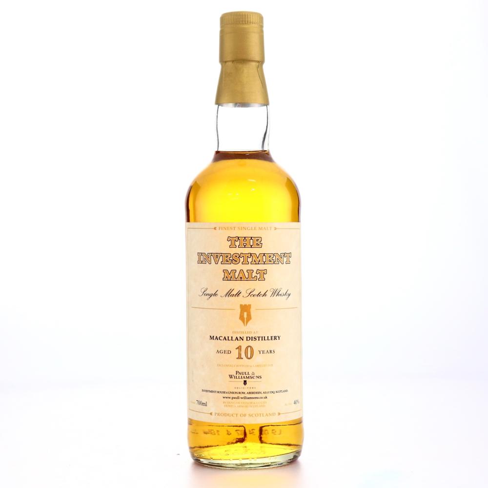 Macallan 10 Year Old Duncan Taylor / The Investment Malt 