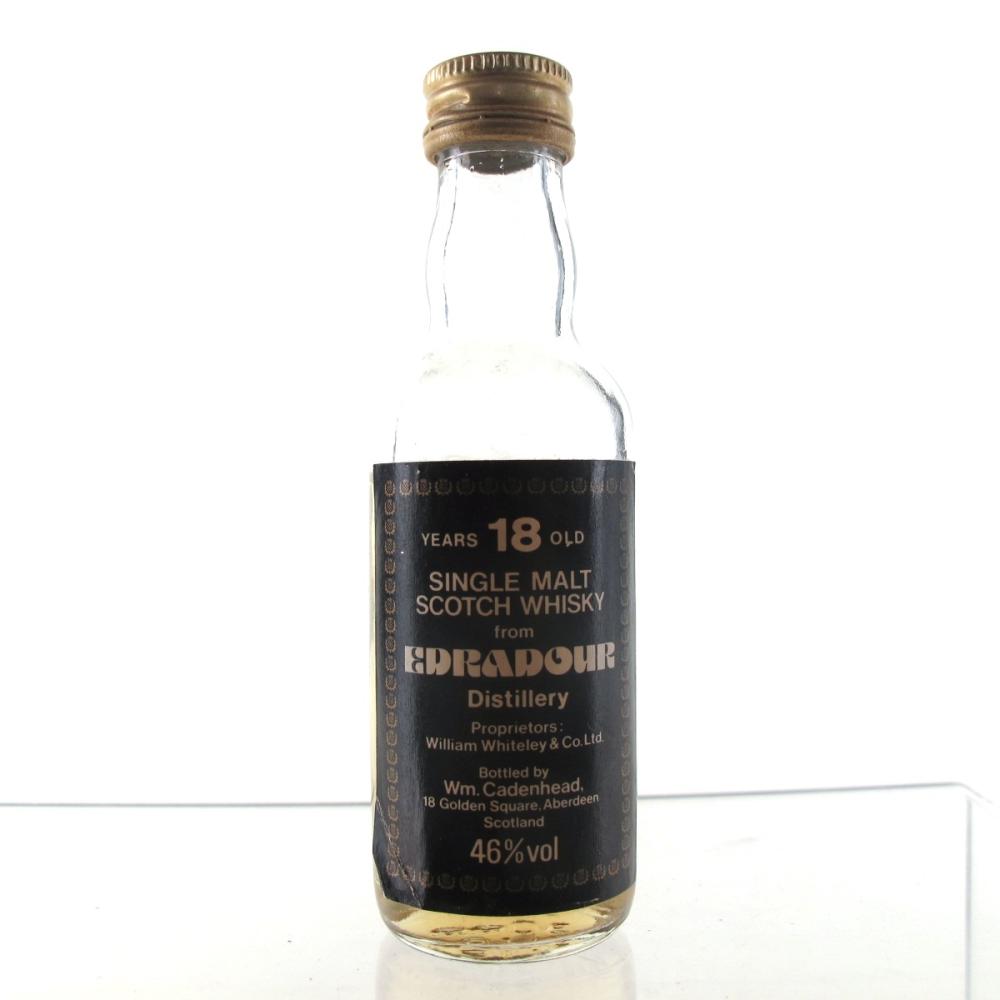Edradour 18 Year Old Cadenhead's Miniature 1980s