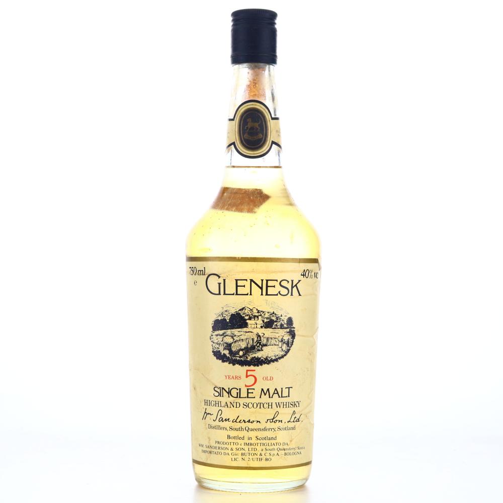 Glenesk 5 Year Old 1980s / Buton Import