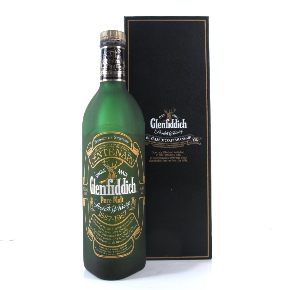 Glenfiddich Centenary Limited Edition / Low Fill