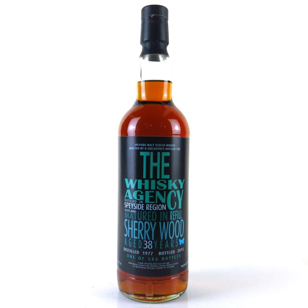 Speyside Region 1977 Whisky Agency 38 Year Old