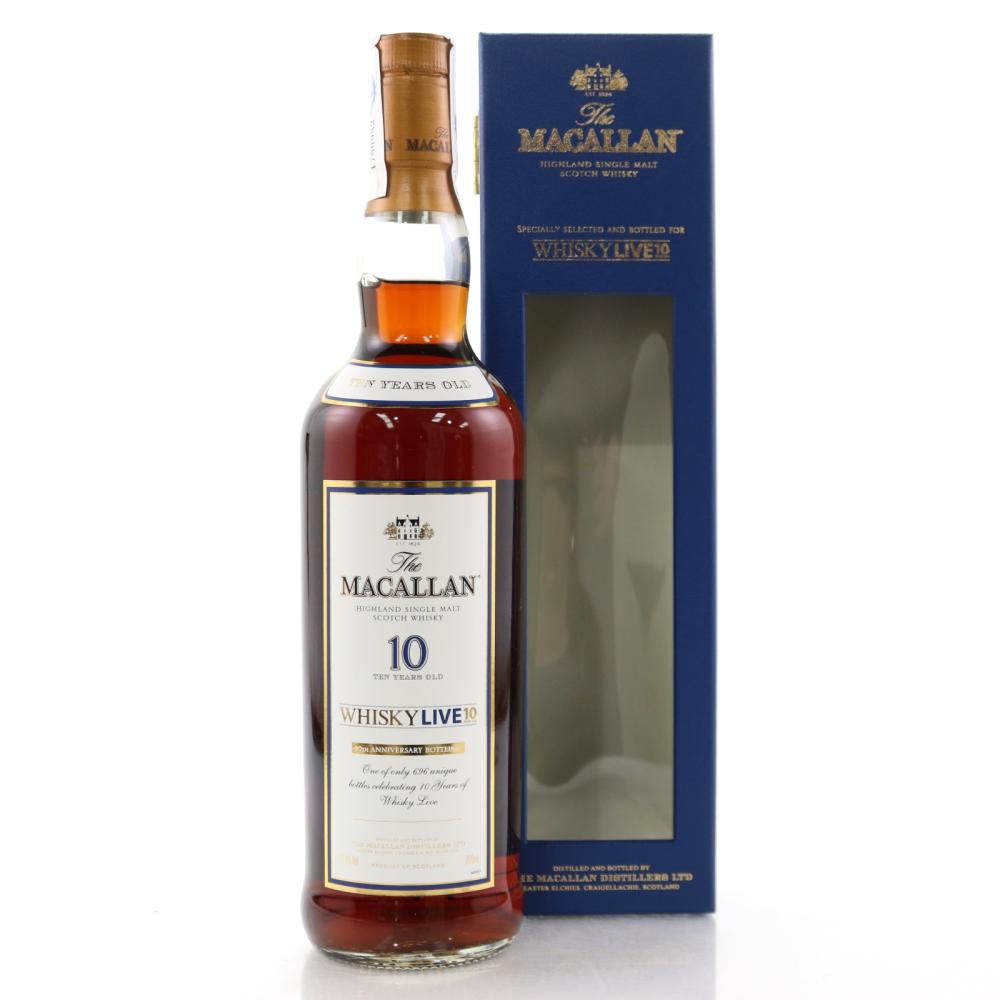 Macallan 10 Year Old / Whisky Live 10th Anniversary