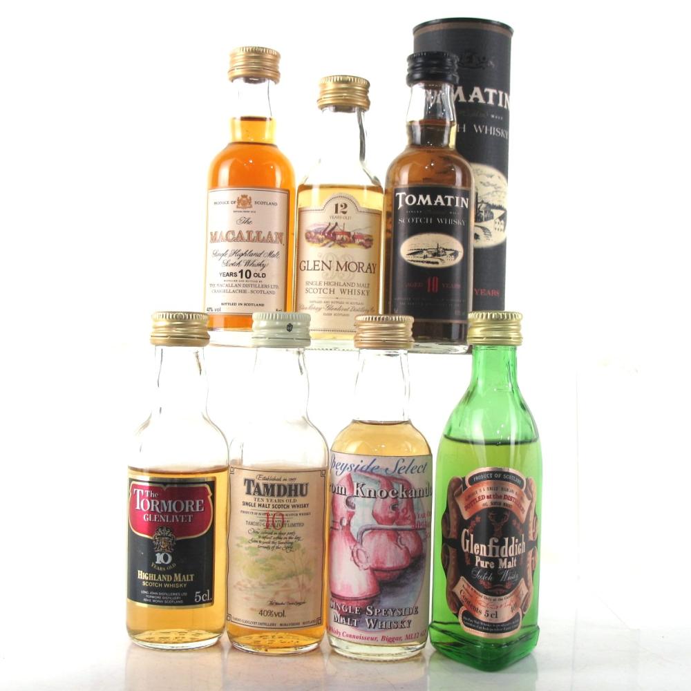 Speyside Single Malts Miniatures 7 x 5cl