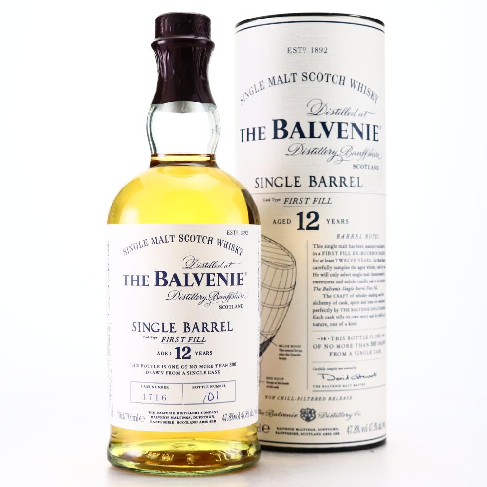 Balvenie 12 Year Old Fist Fill Single Barrel #1716 