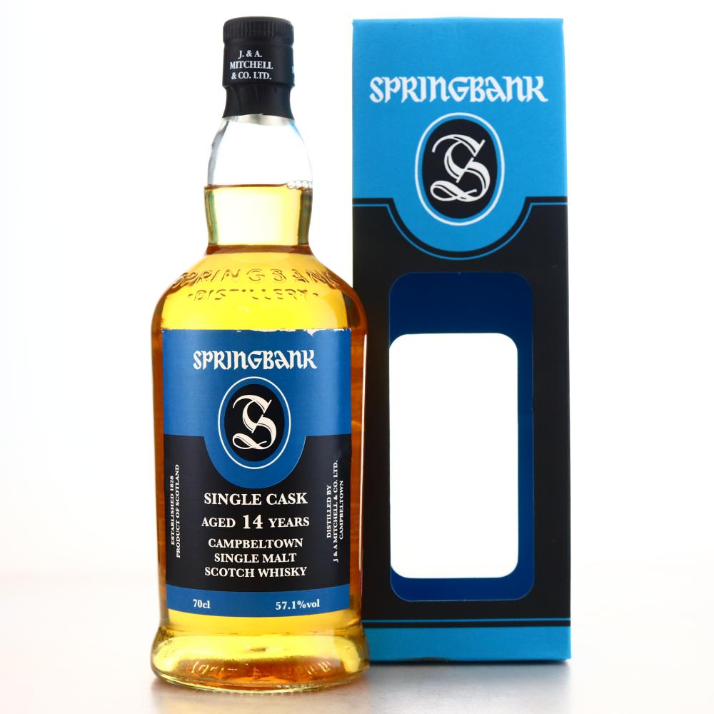 Springbank 2003 Single Guadeloupe Rum Cask 14 Year Old / Edinburgh Shop 30th Anniversary
