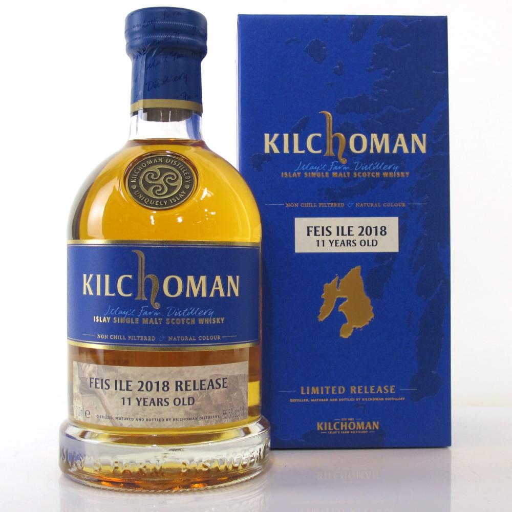 Kilchoman 2007 Bourbon Barrel 11 Year Old with Festival Programme / Feis Ile 2018