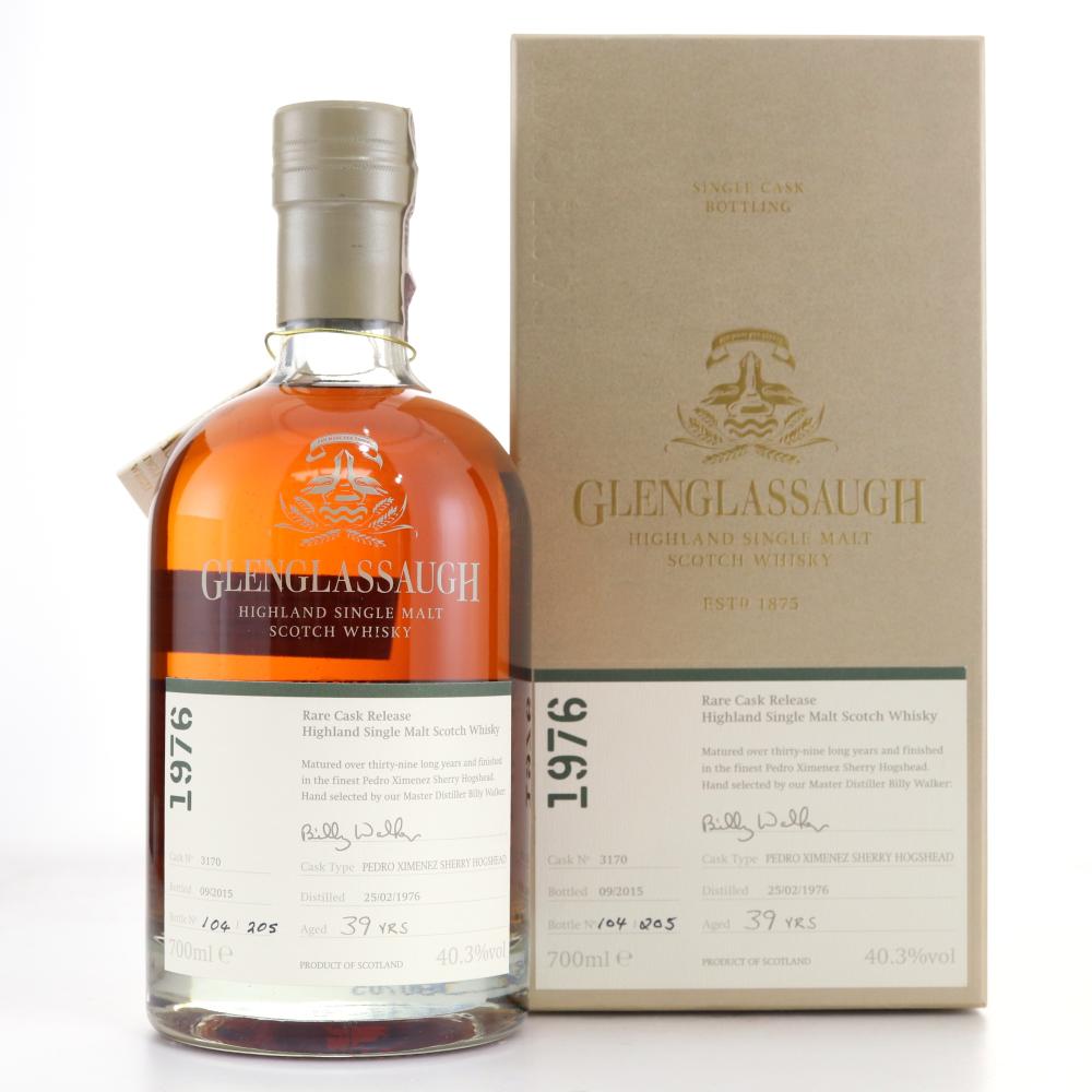Glenglassaugh 1976 Single PX Cask 39 Year Old #3170